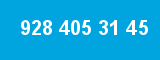 928 405 31 45